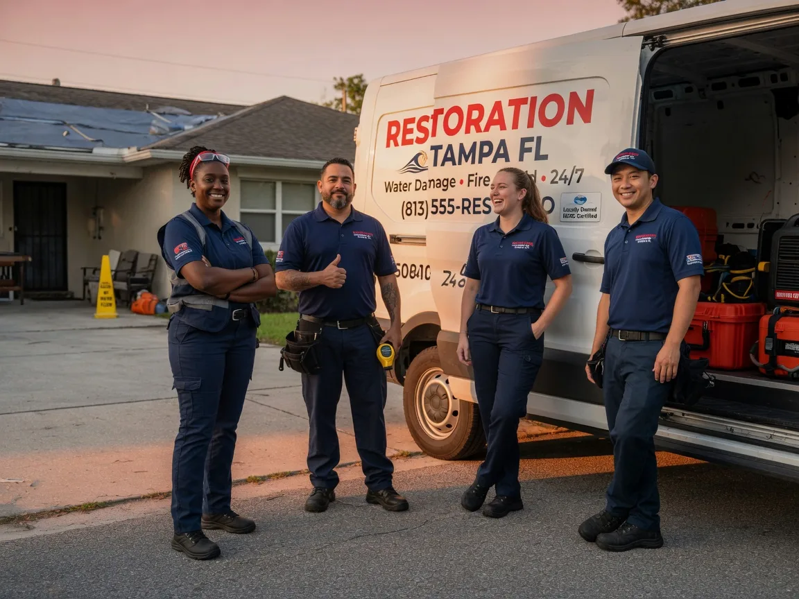 Water Damage Restoration company in Donnelsville, OH