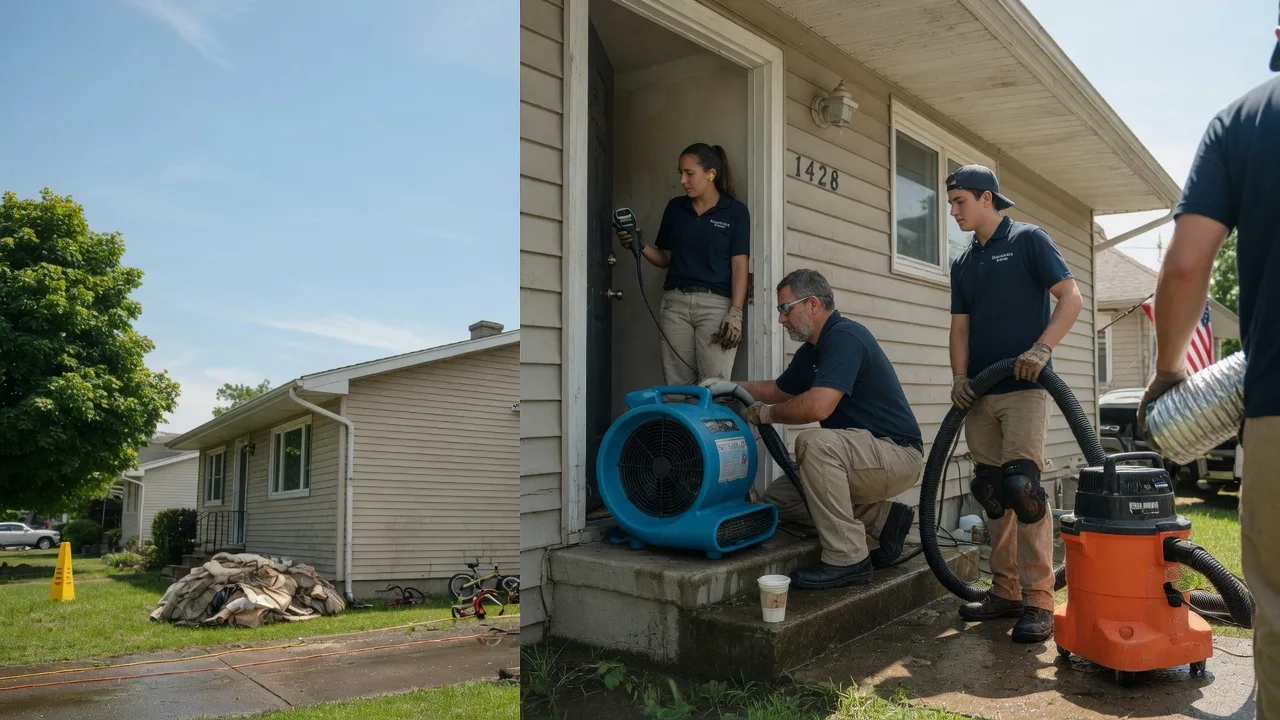 Water Damage Restoration in Donnelsville, OH near me
